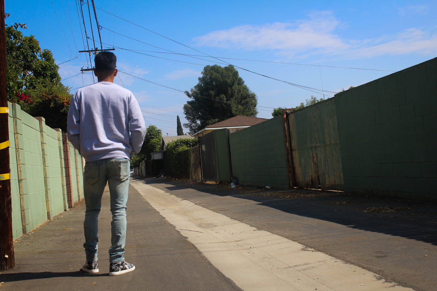 Cannabis leaf sweatshirt